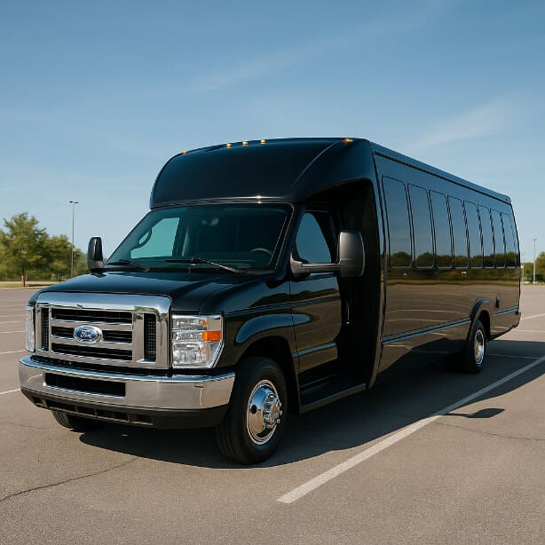 Plano Shuttle Bus Rentals 18 Passenger Shuttle Bus