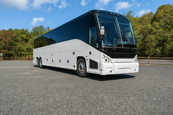 Plano Shuttle Bus Rentals 56 Passenger Shuttle Bus