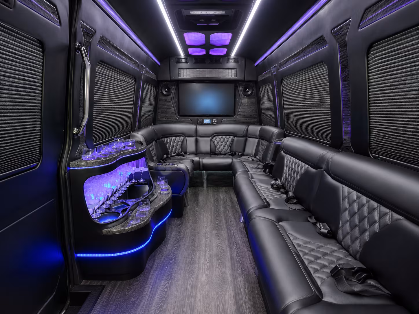 bus rental options for plano trips