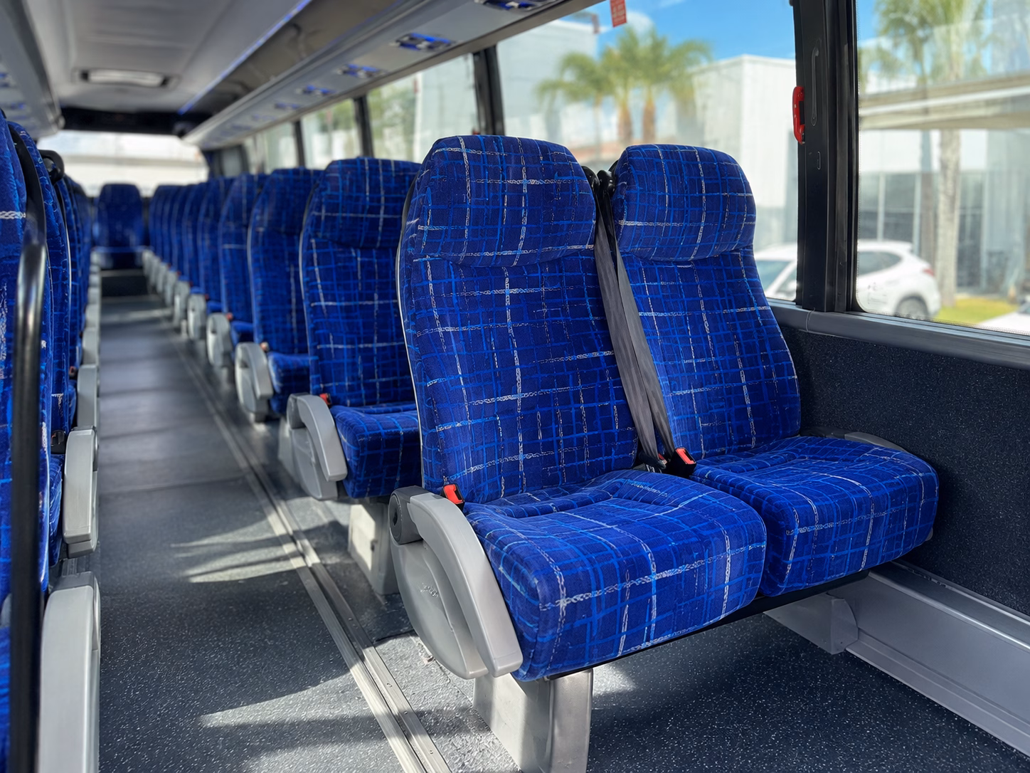 plano airport shuttle buses for employees