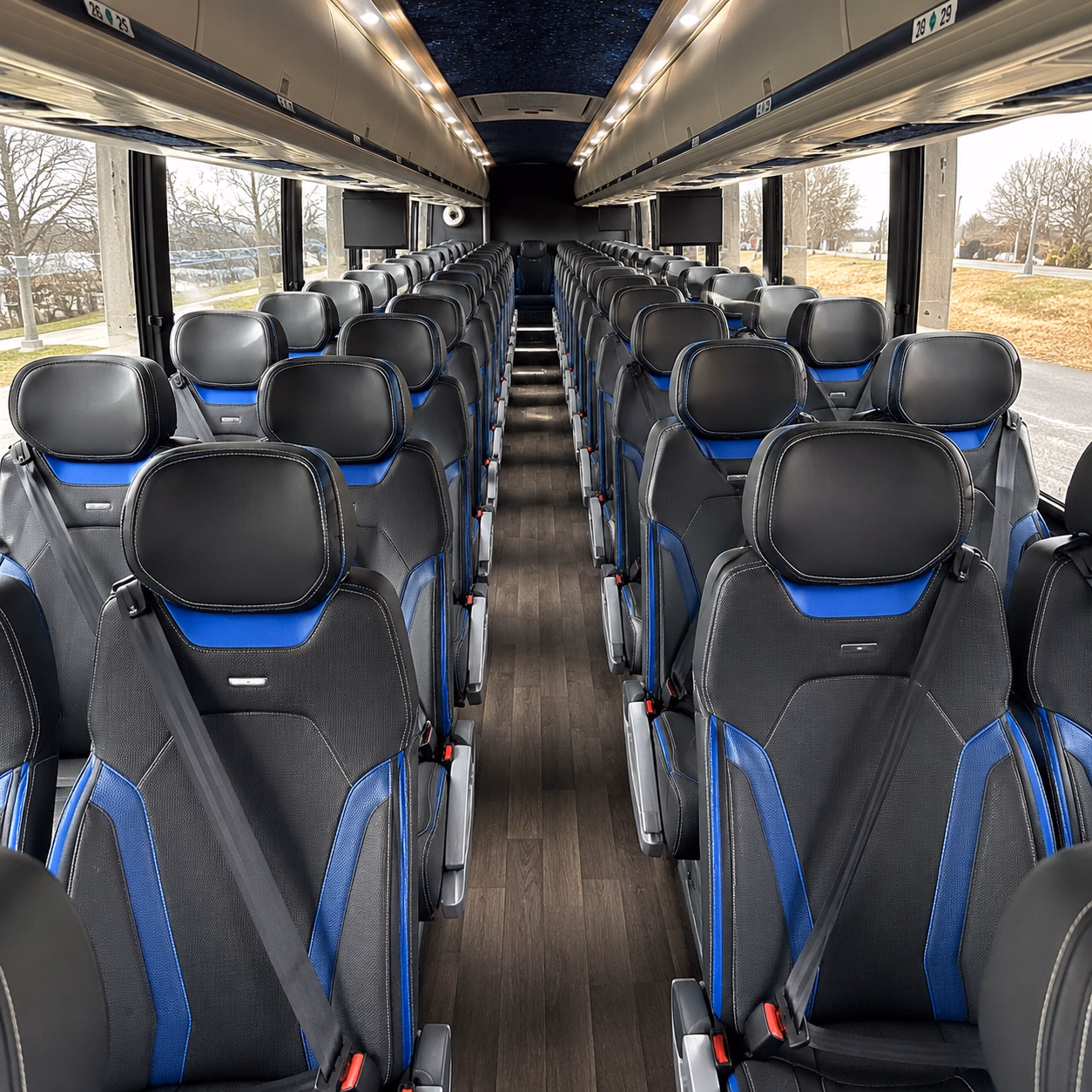 private charter buses for layovers in plano